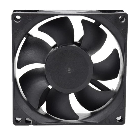 80mm 8025s 3500rpm 12V Dual Ball Industrial DC Brushless Ventilating Fan