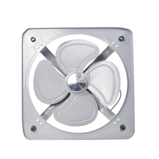 Ventilatore industriale quadro argento da 1000/1350 giri/min