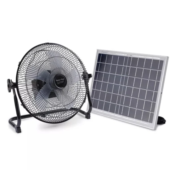 Mini ventilatore ricaricabile con pannello solare Ventilatore elettrico industriale Ventilatore da campeggio LED solare di emergenza